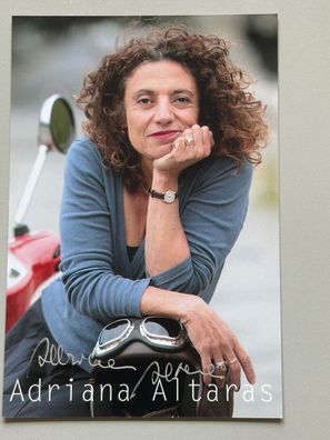 Adriana Altaras Autogrammkarte original signiert #S1726