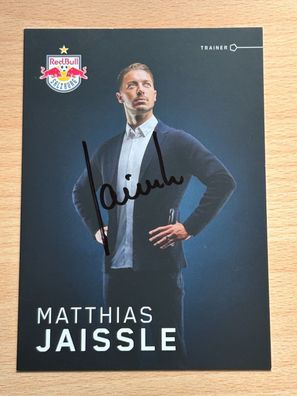 Matthias Jaissle - Red Bull Salzburg - Autogrammkarte original signiert - #2286