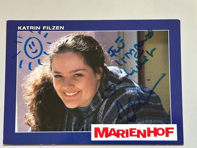 Katrin Filzen Marienhof Autogrammkarte original signiert #S1998