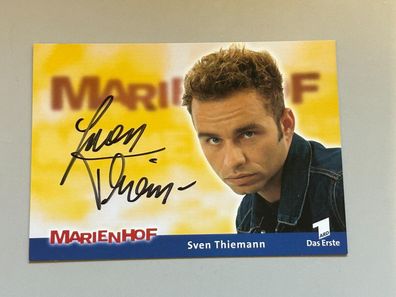 Sven Thiemann Marienhof Autogrammkarte original signiert #S1941