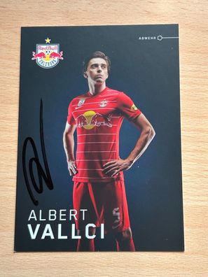 Albert Vallci - Red Bull Salzburg - Autogrammkarte original signiert - #2309