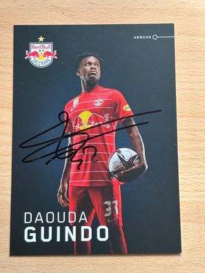 Daouda Guindo - Red Bull Salzburg - Autogrammkarte original signiert - #2280