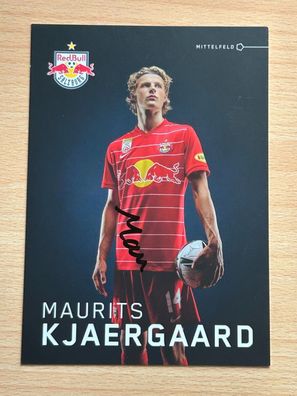 Maurits Kjaergaard- Red Bull Salzburg - Autogrammkarte original signiert - #2320