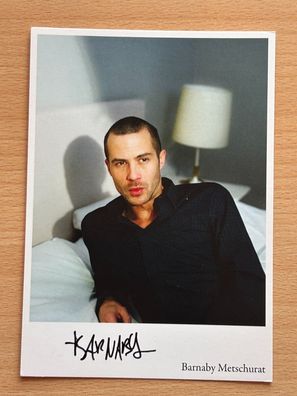 Barnaby Metschurat Autogrammkarte original signiert #S1508