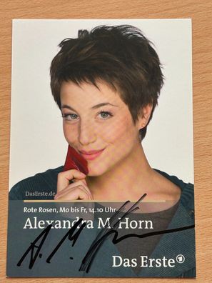 Alexandra M. Horn Autogrammkarte original signiert #S1632