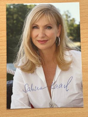 Sabine Kaack Autogrammkarte original signiert #S1685