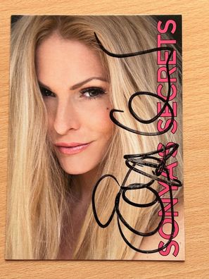 Sonya Krauss Autogrammkarte Druck #S1651