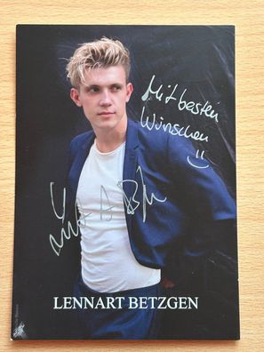 Lennart Betzgen Autogrammkarte original signiert #S1534