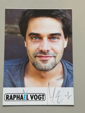 Raphael Vogt Autogrammkarte original signiert #S1776