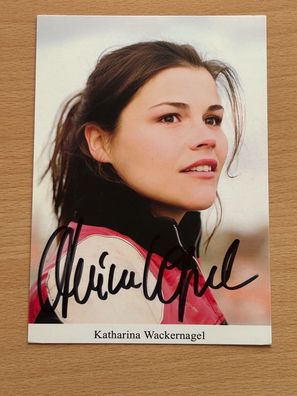 Katharina Wackernagel die Kanzlei Autogrammkarte original signiert #S1690