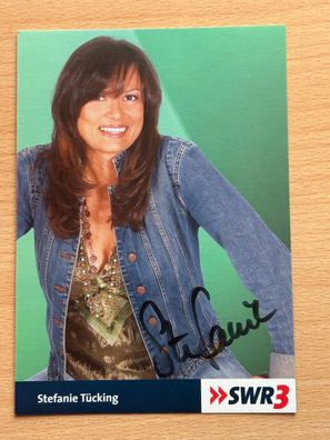 Stefanie Tücking Autogrammkarte original signiert #S1658