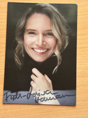 Frida-Lovisa Hamann Autogrammkarte original signiert #S1698