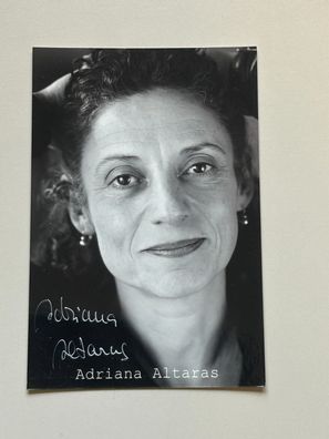 Adriana Altaras Foto original signiert #S1802