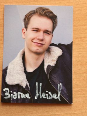 Bjarne Meisel Autogrammkarte original signiert #S1543