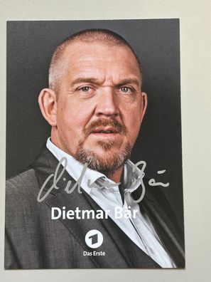 Dietmar Bär Das Erste Autogrammkarte original signiert #S1761