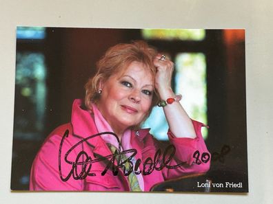 Loni von Friedl Autogrammkarte original signiert #S1982