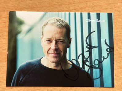 Oliver Sauer Autogrammkarte original signiert #S1674