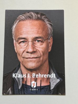 Klaus J. Behrendt Das Erste Autogrammkarte original signiert #S1789