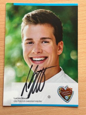 Lucas Bauer Autogrammkarte original signiert #S1650