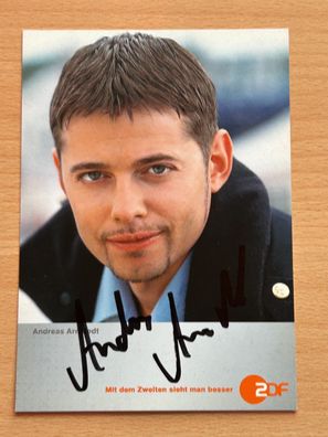 Andreas Arnstedt Autogrammkarte original signiert #S1644