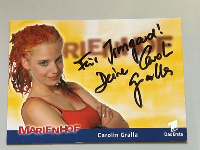 Carolin Gralla Autogrammkarte original signiert #S1999