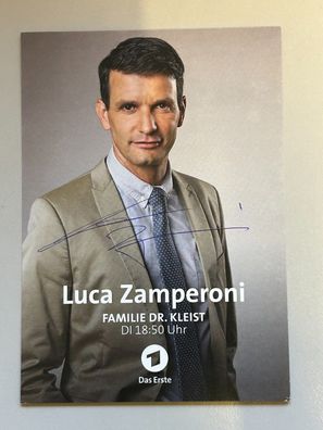 Luca Zamperoni Autogrammkarte original signiert #S1963