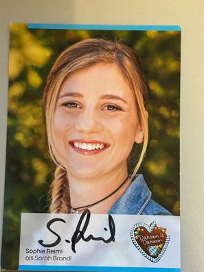 Sophie Reiml Dahoam is Dahoam Autogrammkarte original signiert #S1950