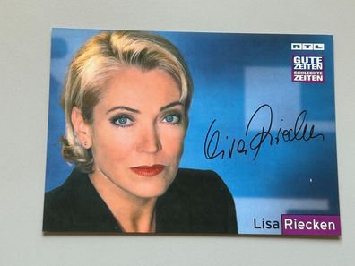 Lisa Riecken RTL GZSZ Autogrammkarte Druck #S1816