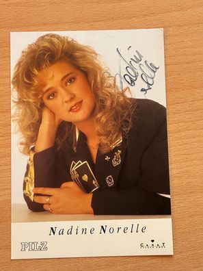 Nadine Norelle - Autogrammkarte original signiert - #3203