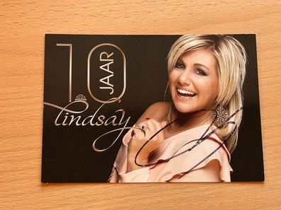 Lindsay - Autogrammkarte original signiert - #3240