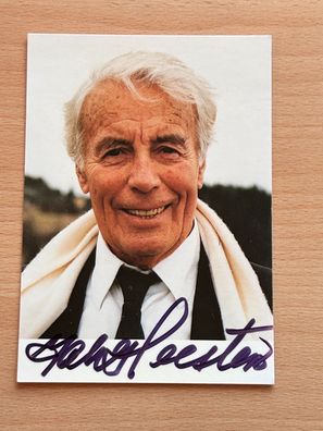 Johannes Heesters - Autogrammkarte original signiert - #S3066