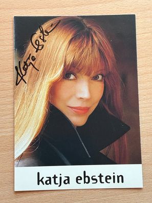 Katja Ebstein - Autogrammkarte original signiert - #S3072