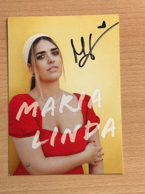 Maria Linda Autogrammkarte original signiert #S1166