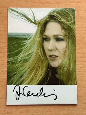 Juliane Werding - Autogrammkarte original signiert - #S3073