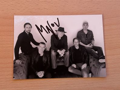 Klaus Major Heuser Band Autogrammkarte original signiert #S1435