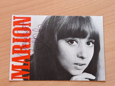 Marion - Autogrammkarte original signiert - #S3295