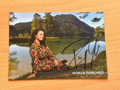 Ronja Forcher - Autogrammkarte original signiert - #3236