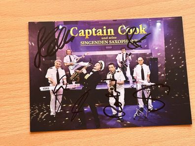 Captain Cook - Autogrammkarte original signiert - #3245
