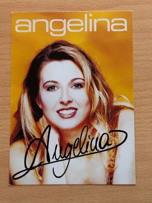 Angelina - Autogrammkarte original signiert - #3151