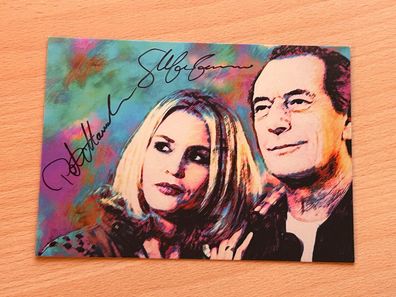Stefan Zauner & Petra Manuela - Autogrammkarte original signiert - #S3256