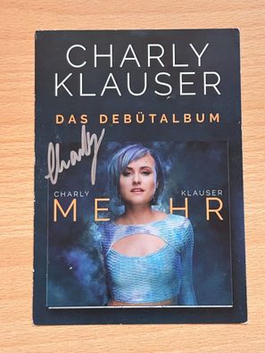 Charly Klauser - Autogrammkarte original signiert - #3208