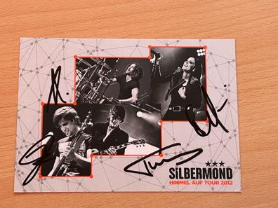 Silbermond - Autogrammkarte original signiert - #S3301
