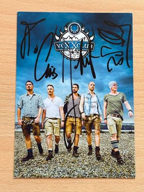 Voxxclub - Autogrammkarte original signiert - #S3103