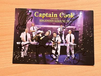 Captain Cook - Autogrammkarte original signiert - #S3278