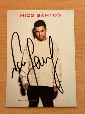 Nico Santos - Autogrammkarte original signiert - #3227