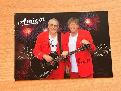 Die Amigos - Autogrammkarte original signiert - #S3291