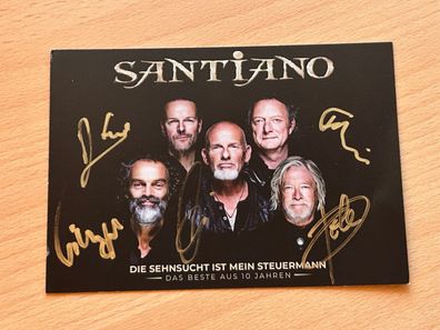 Santiano - Autogrammkarte original signiert - #3229