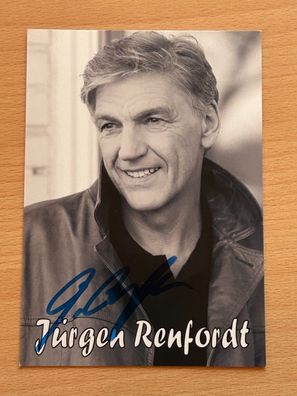 Jürgen Renfordt - Autogrammkarte original signiert - #S3176