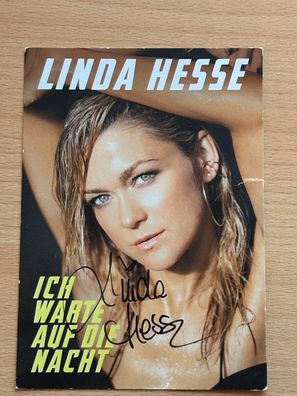 Linda Hesse - Autogrammkarte original signiert - #S3007