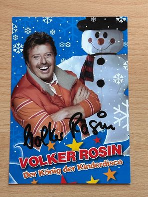 Volker Rosin - Autogrammkarte original signiert - #S3053